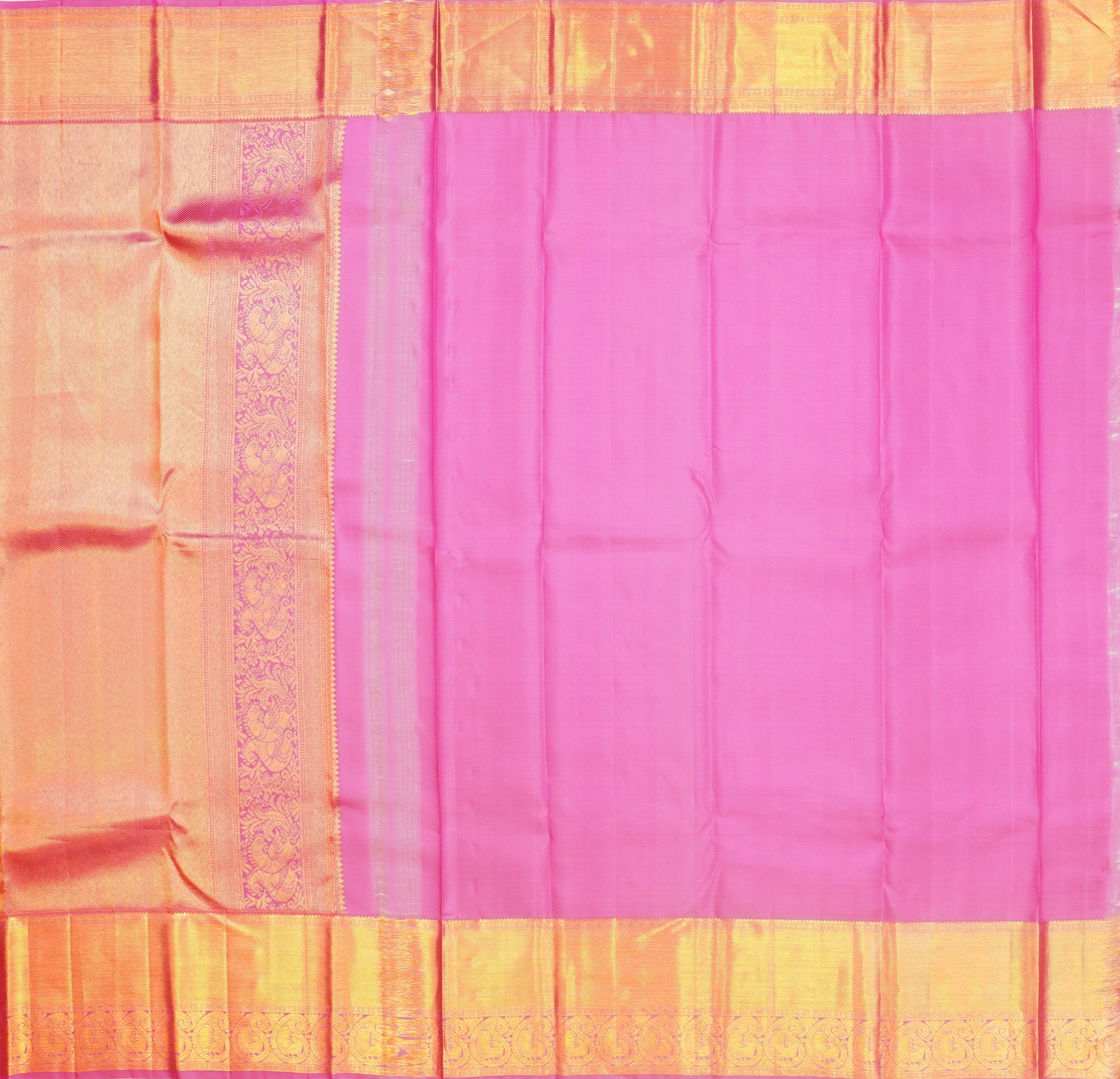 JSB- 10285 | Violet & Pink Pure Kanchi Pattu Saree