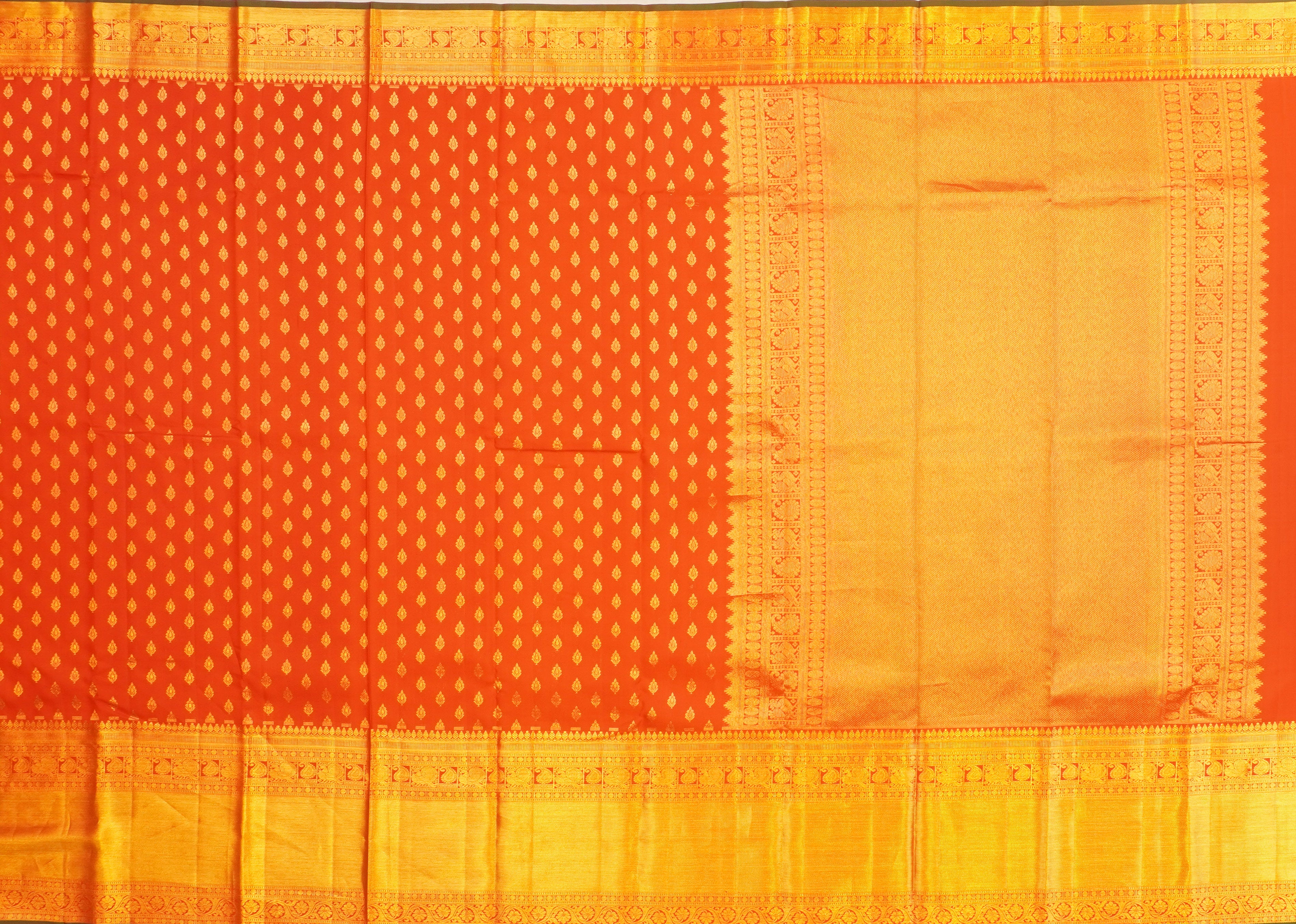 JSB- 9832 | Red Pure Kanchi Pattu Saree