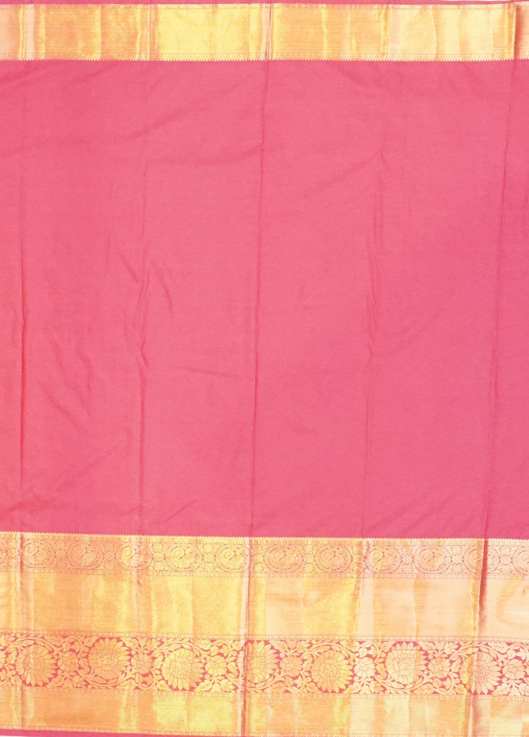JSB- 10054 | Green & Pink Kanchi Pattu Saree