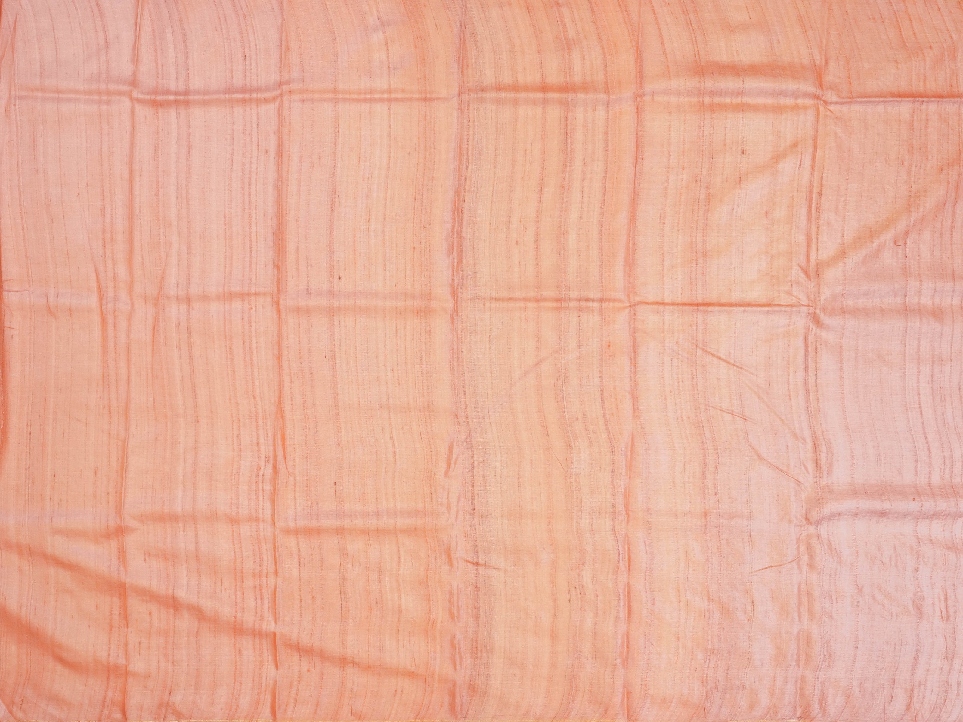 JSSB- 940 | Peach Pure Tussar Slk Saree