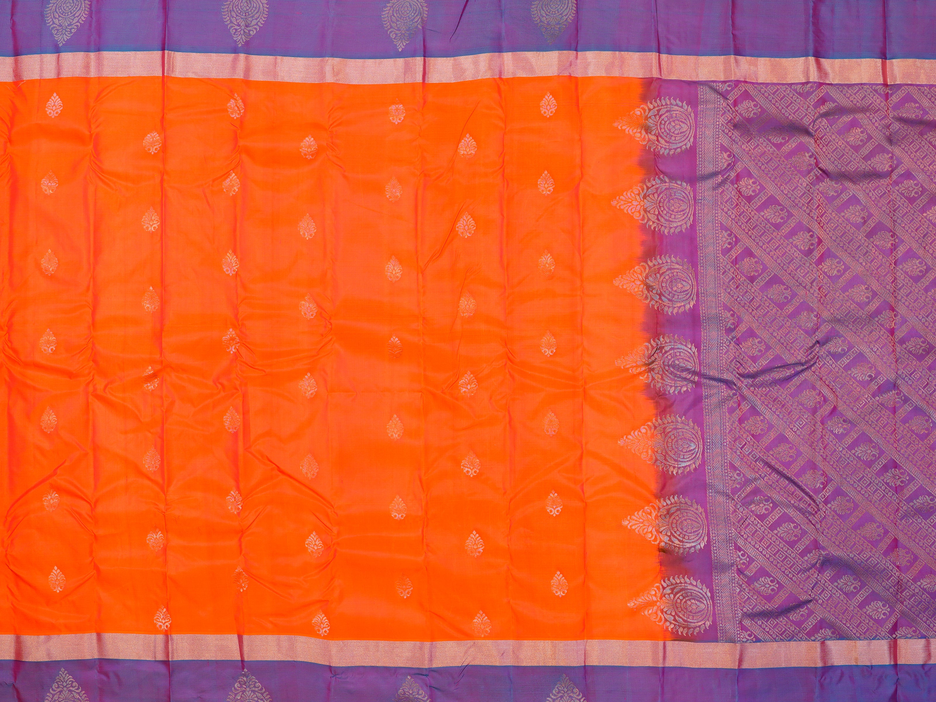 JSB- 3576 | Pink & Magenta Light Weight Pattu Saree