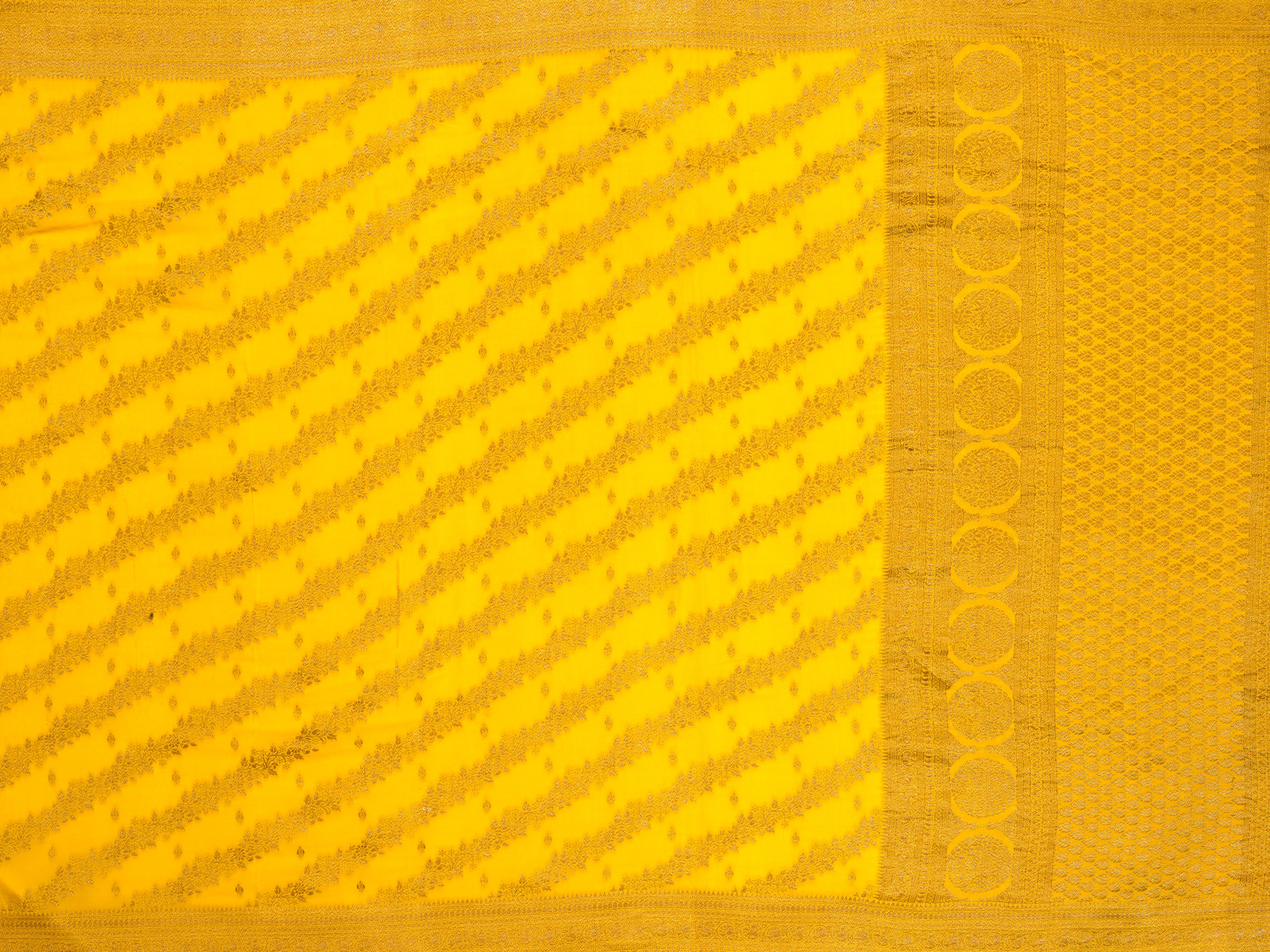 JSB-460 | Mustard Pure Crepe Silk