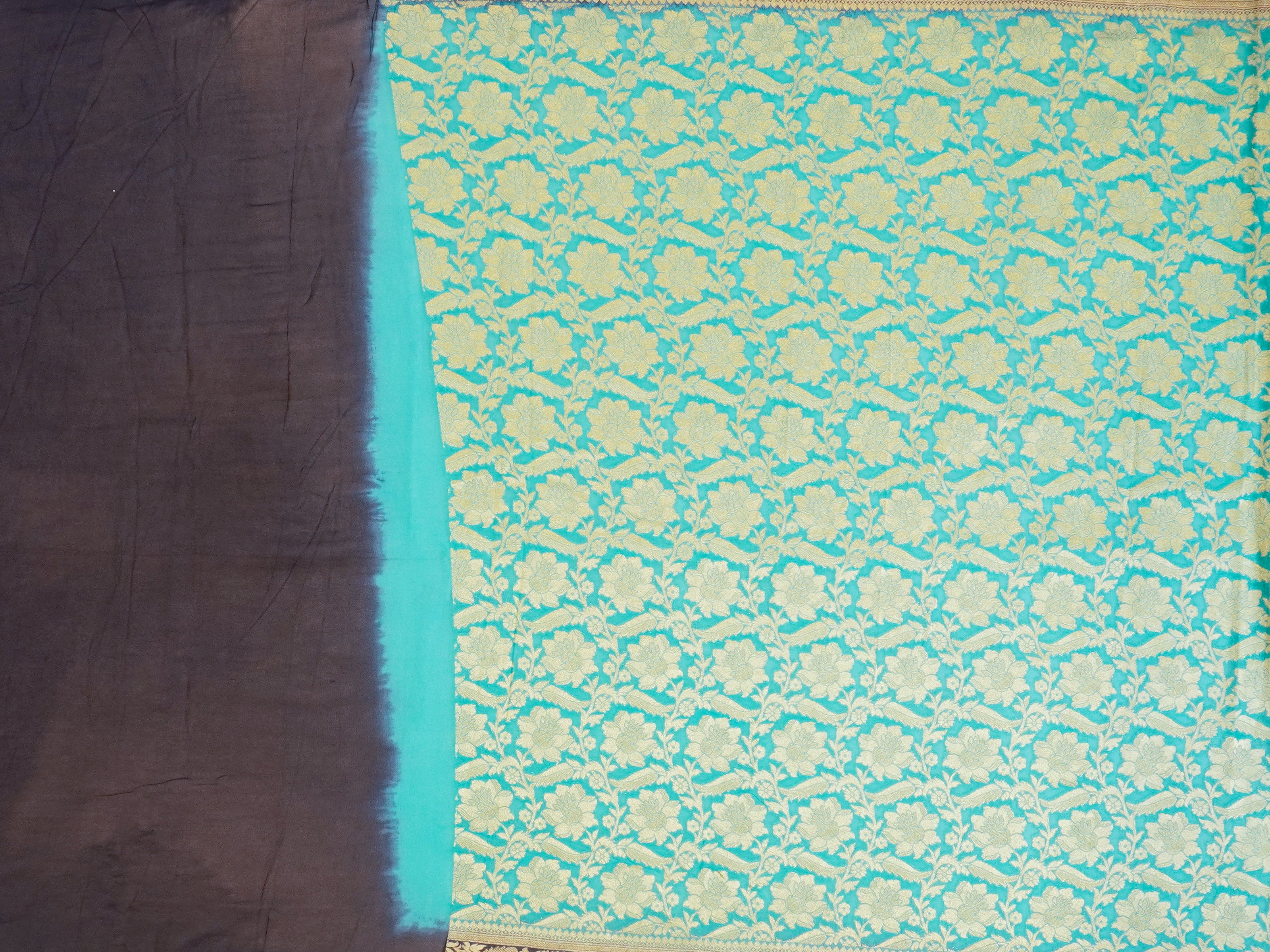 JSB-6929 | Light Blue Banaras Georgette