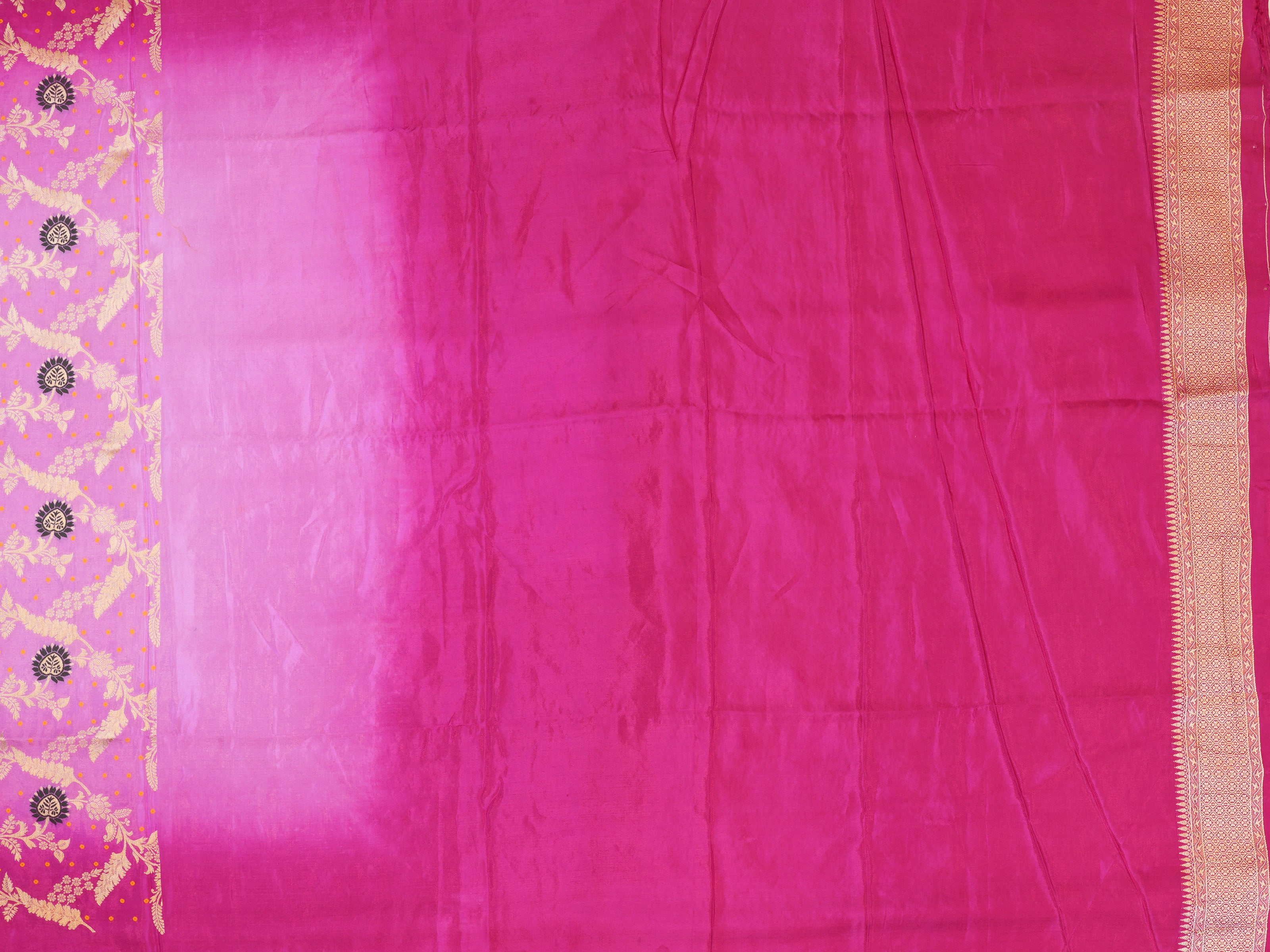 JSB-1695 | Pink Soft Silk Saree